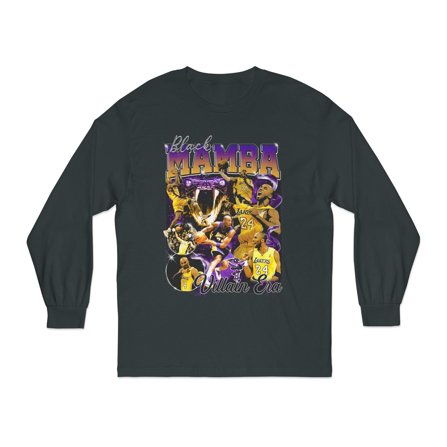 BLK MAMBA MENTALITY LONG SLEEVE T-SHIRT