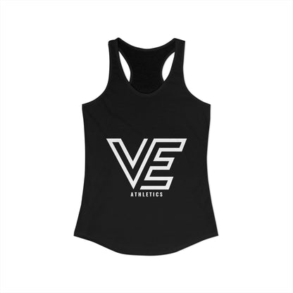 WOMEN'S ULTRA SPORT STACKED LOGO RACERBACK TANK - WHITE