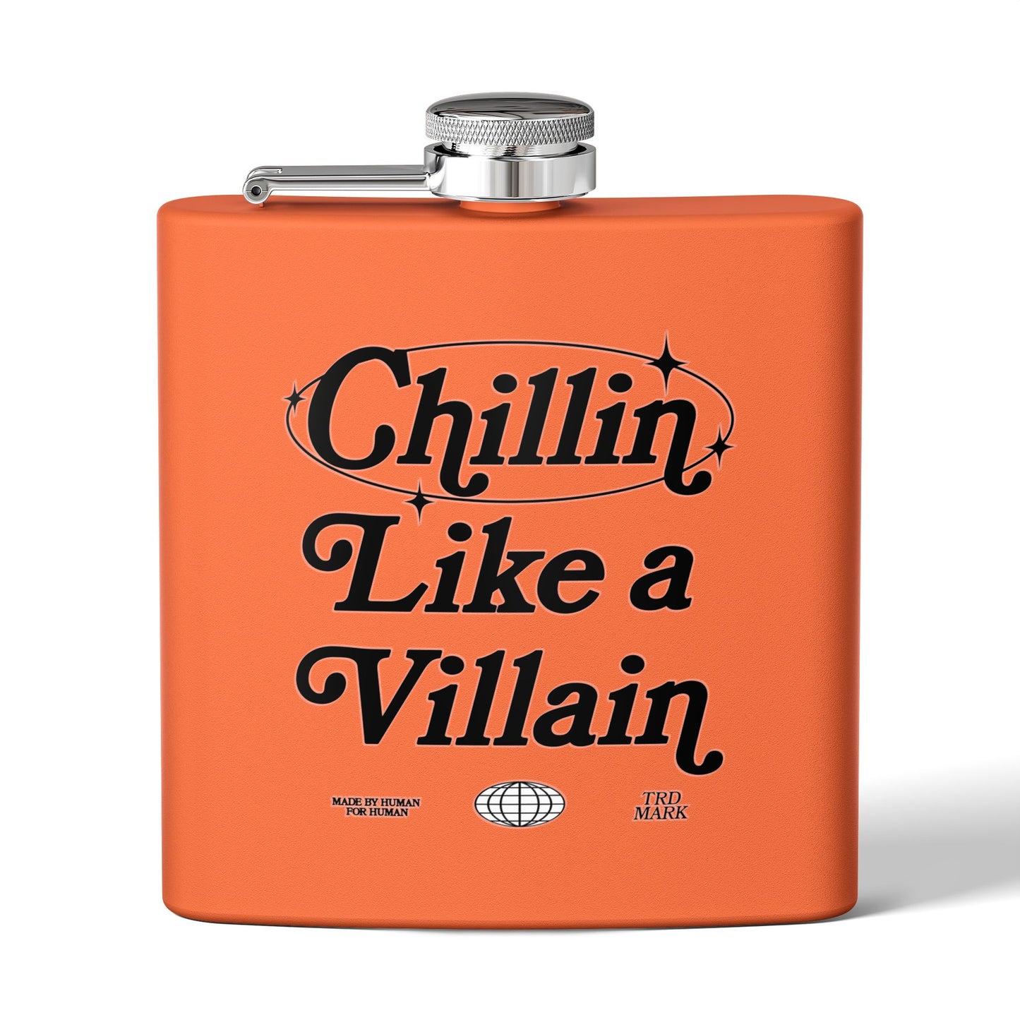 CHILLIN' LIKE A VILLAIN ELIXIR FLASK - ORANGE