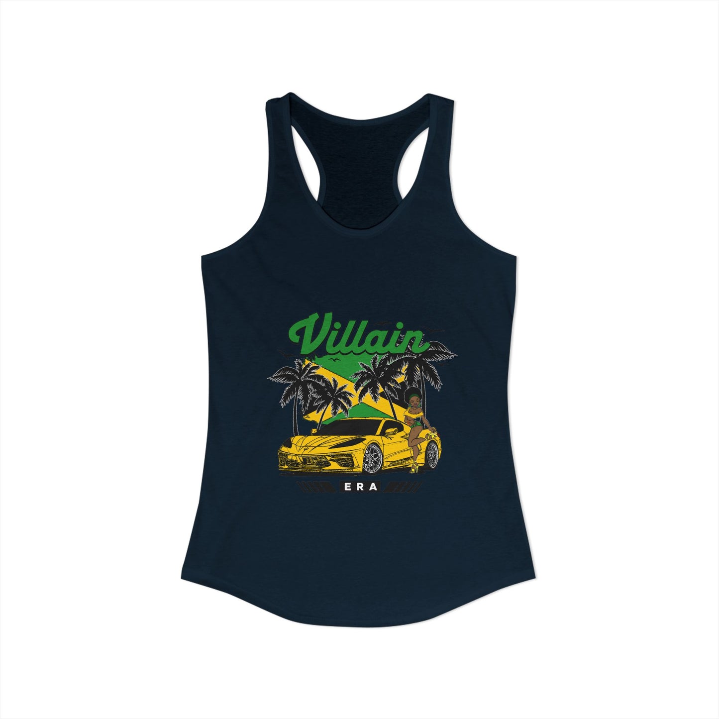 WOMEN'S VILLAIN ERA CRUISE CONTROL TING RACERBACK TANK TOP