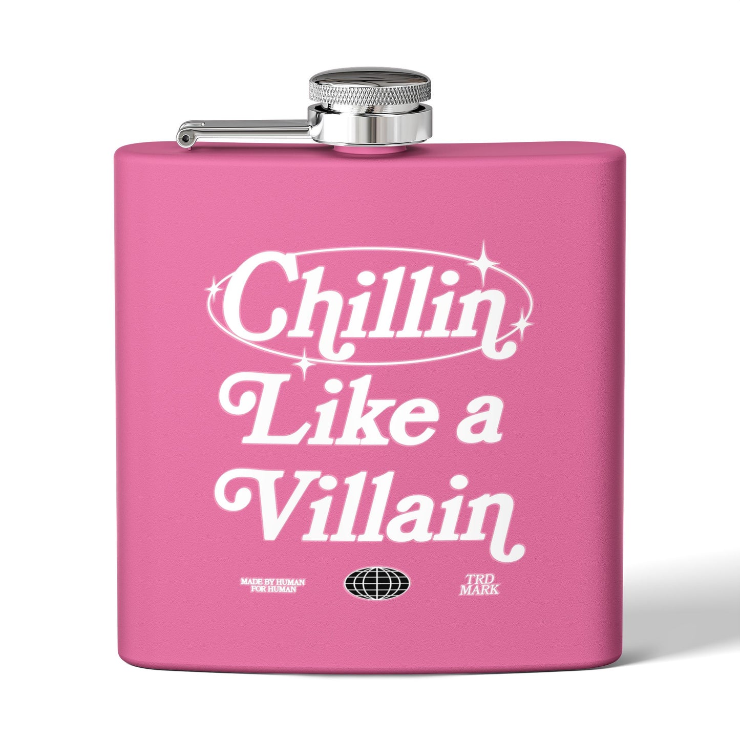 CHILLIN' LIKE A VILLAIN ELIXIR FLASK - PINK