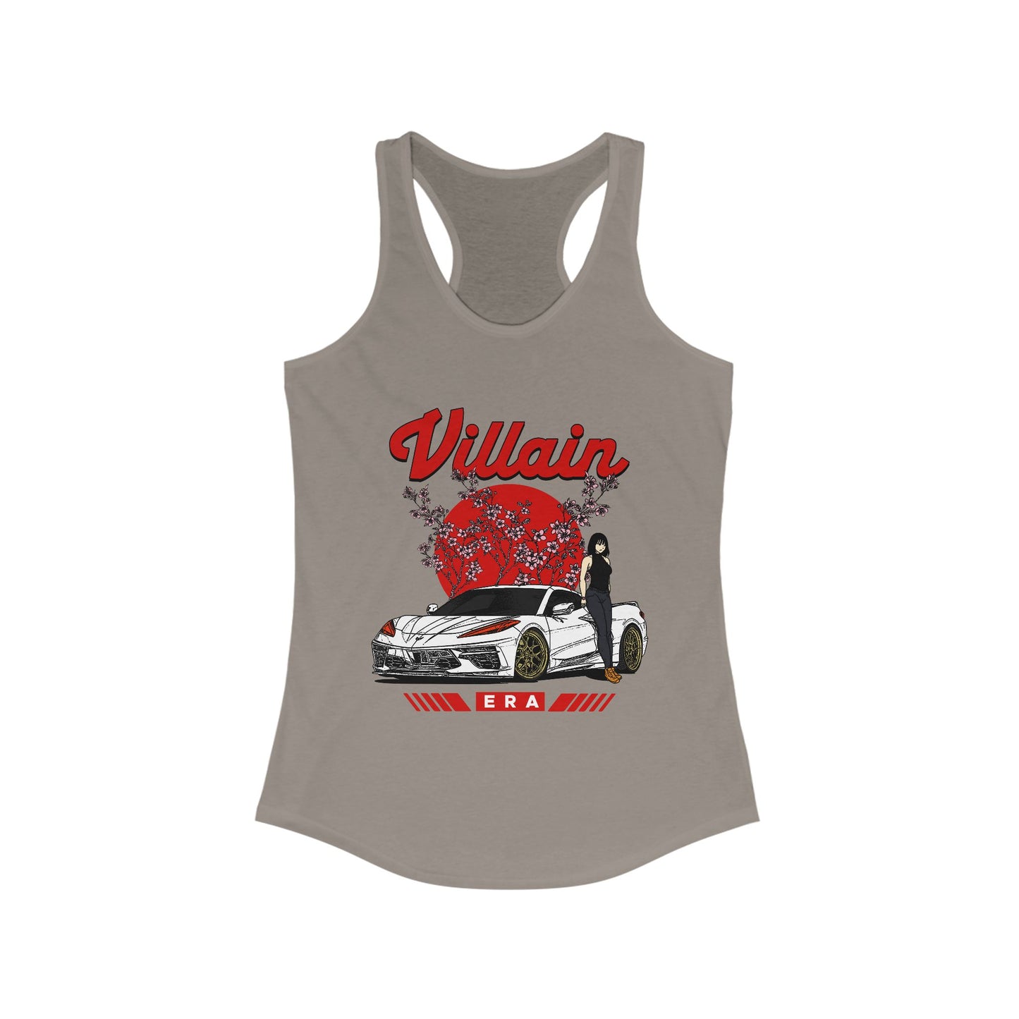 TOKYO TEMPTRESS: DRIFTING RACERBACK TANK Top