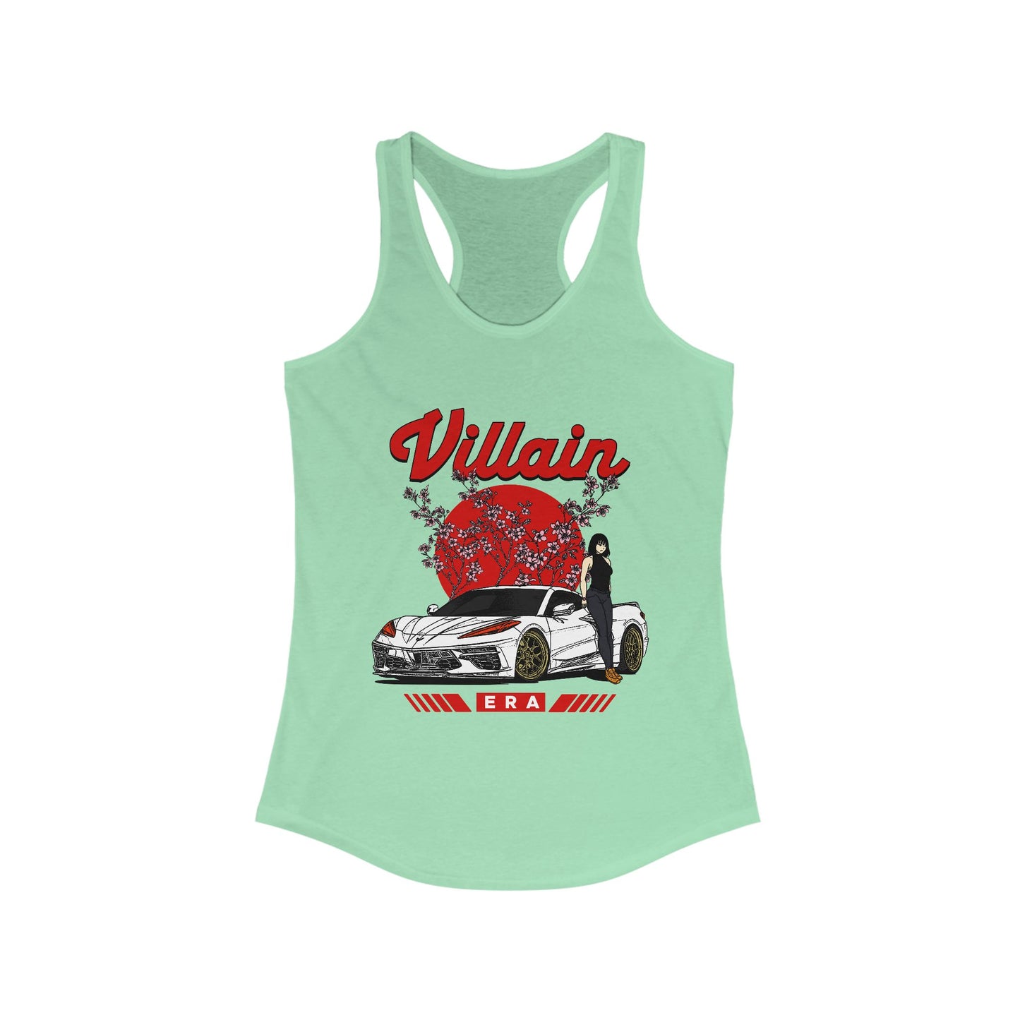 TOKYO TEMPTRESS: DRIFTING RACERBACK TANK Top