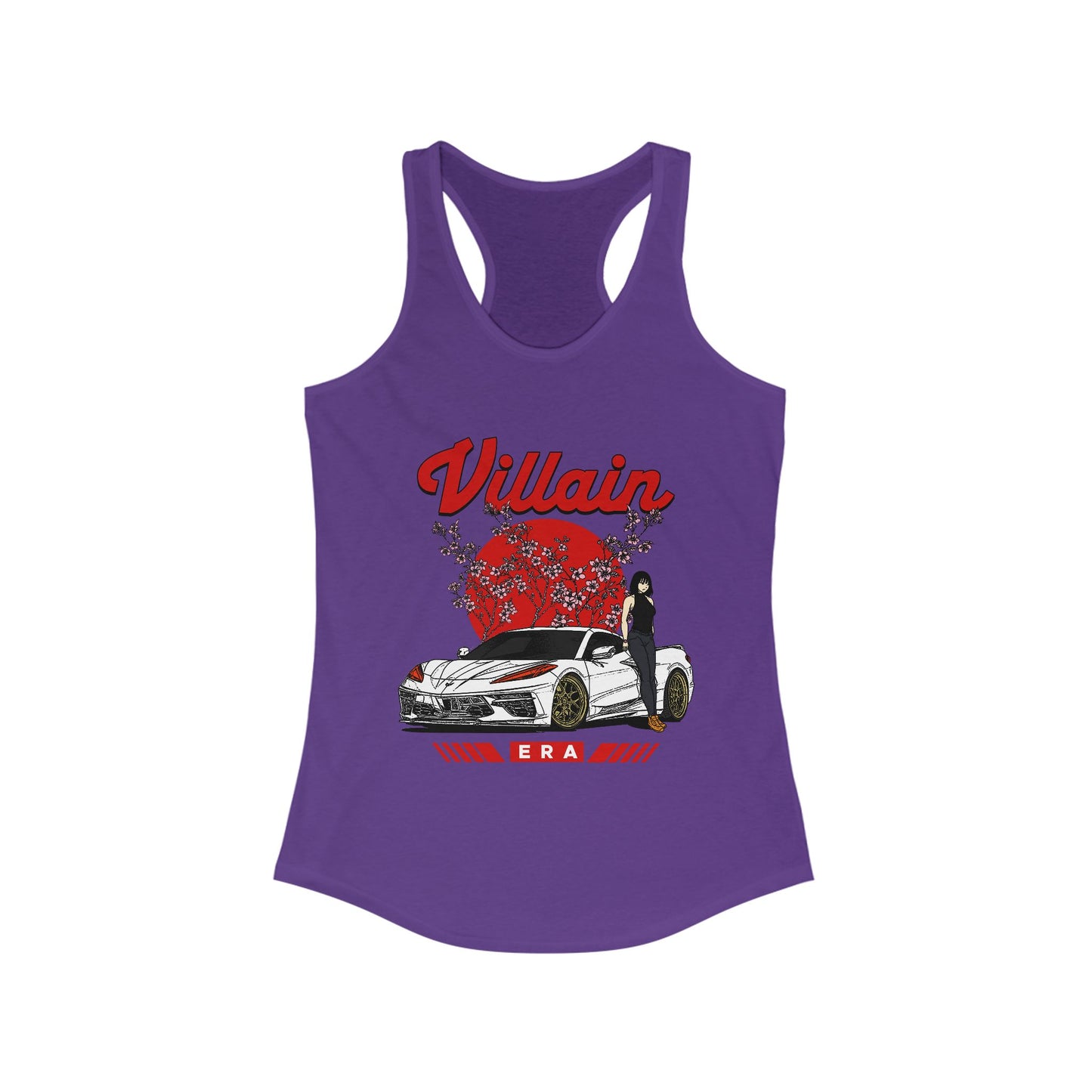 TOKYO TEMPTRESS: DRIFTING RACERBACK TANK Top
