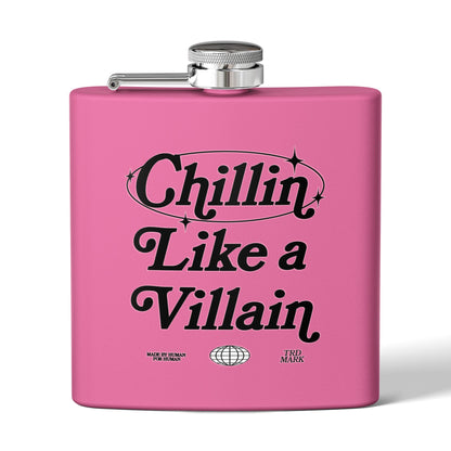 STAINLESS STEEL VILLAIN ELIXIR Flask