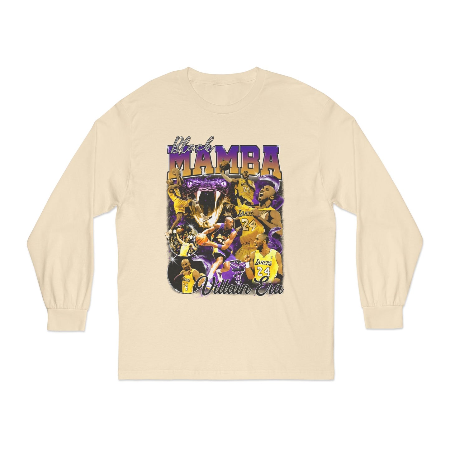 BLK MAMBA MENTALITY LONG SLEEVE T-SHIRT