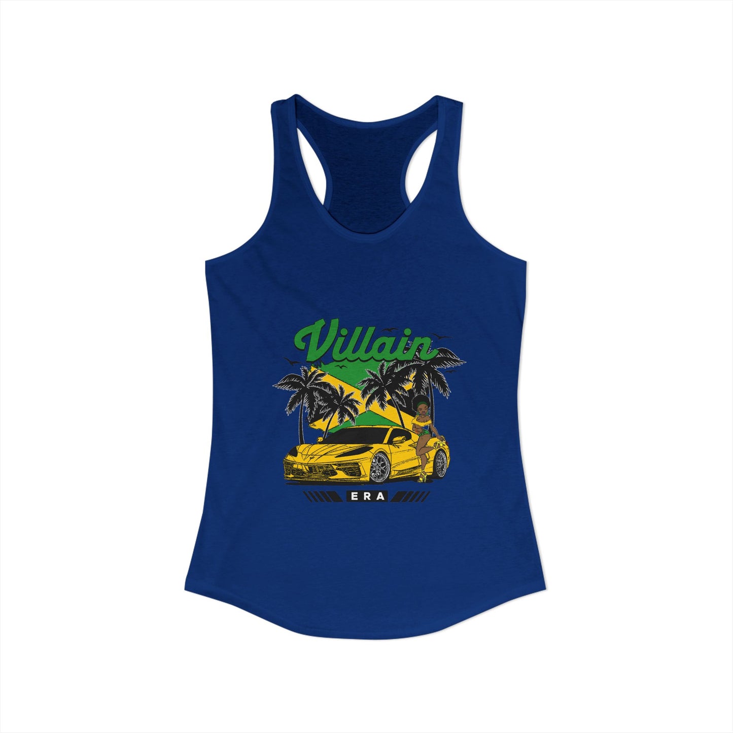 WOMEN'S VILLAIN ERA CRUISE CONTROL TING RACERBACK TANK TOP