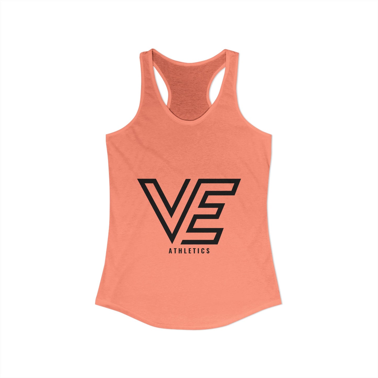 WOMEN'S ULTRA SPORT STACKED LOGO RACERBACK TANK - BLACK