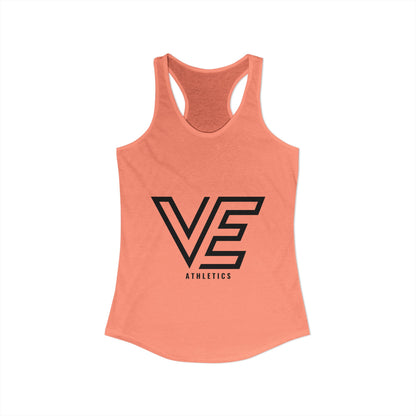 WOMEN'S ULTRA SPORT STACKED LOGO RACERBACK TANK - BLACK