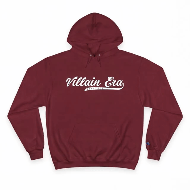 MK ULTRA MAROON HOODIE